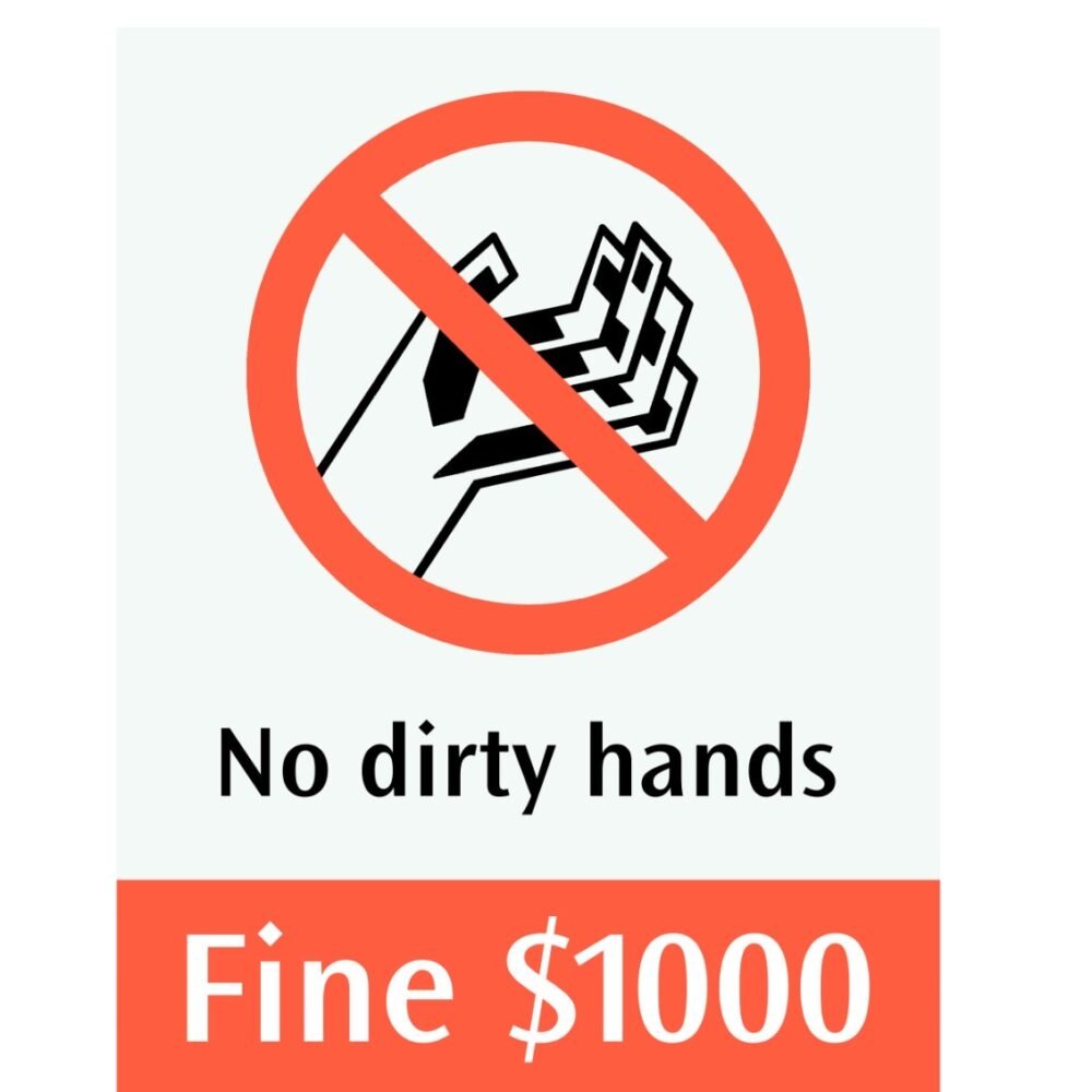 No Dirty Hands!